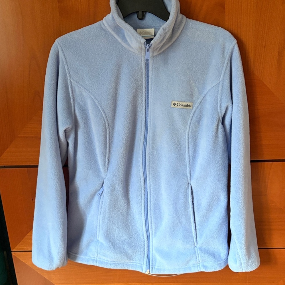 Columbia Sky Blue Fleece Jacket
